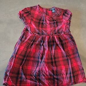 🖤❤️ American Living Black & Red Plaid Dress – 3T ❤️🖤